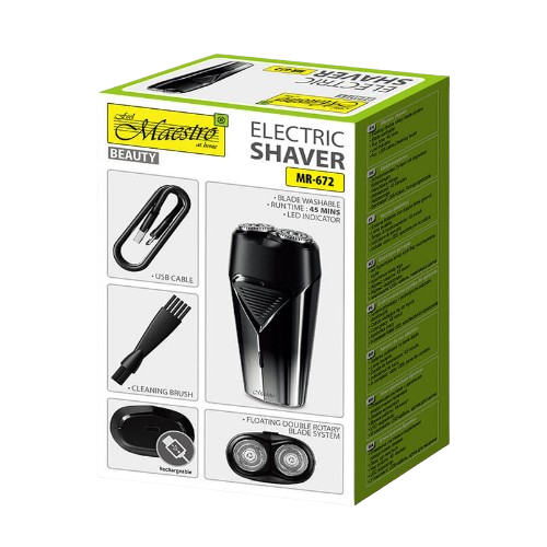 Електробритва акумуляторна 1,2W 600 mAh MR-672 Maestro Житомир - изображение 5
