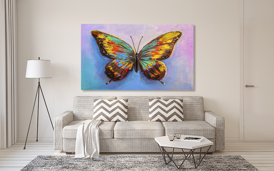 Картина холст в гостиную / спальню  Метелик      MLP_58 50x100 см Киев - изображение 2
