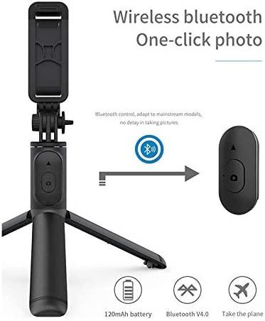 Універсальний монопод-штатив для селфі 4 в 1 Selfie Stick з Bluetooth-пультом, висувна селфі-палиця 101 см з нержавіючої сталі, чо Київ - фото 4
