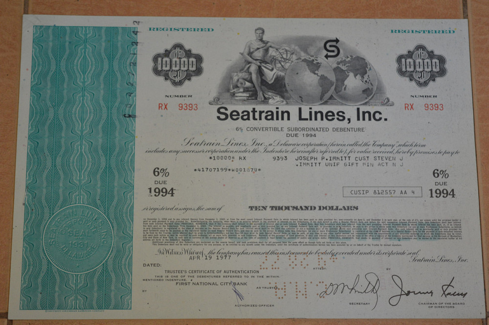 Акция. США. 1977 год №9393(Б-5) Полтава - изображение 1