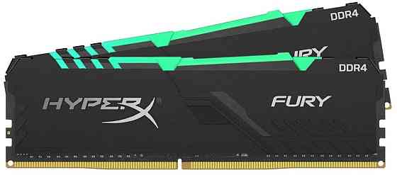 DDR4 Kingston RGB HyperX Predator 32GB (Kit of 2x16384) 3200MHz CL16 Black DIMM Київ