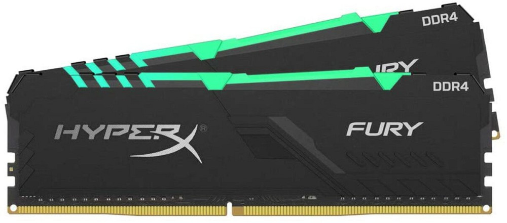 DDR4 Kingston RGB HyperX Predator 32GB (Kit of 2x16384) 3200MHz CL16 Black DIMM Київ - фото 1