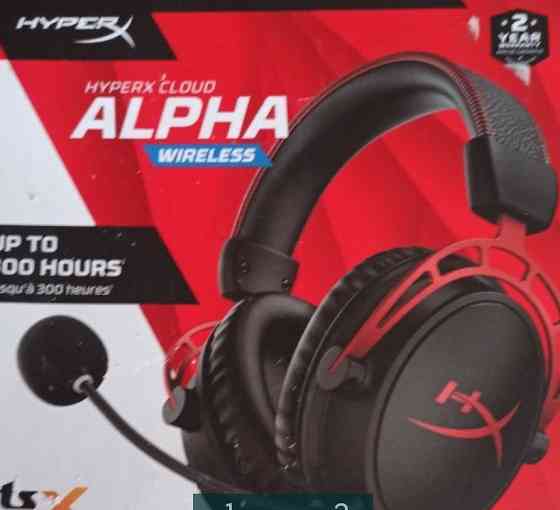 Наушники HyperX Cloud Alpha Wireless Black/Red (4P5D4AA) Киев