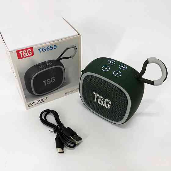 Портативна акустична bluetooth колонка TG659, Bluetooth колонка з зарядкою від usb TJ-88 Львів