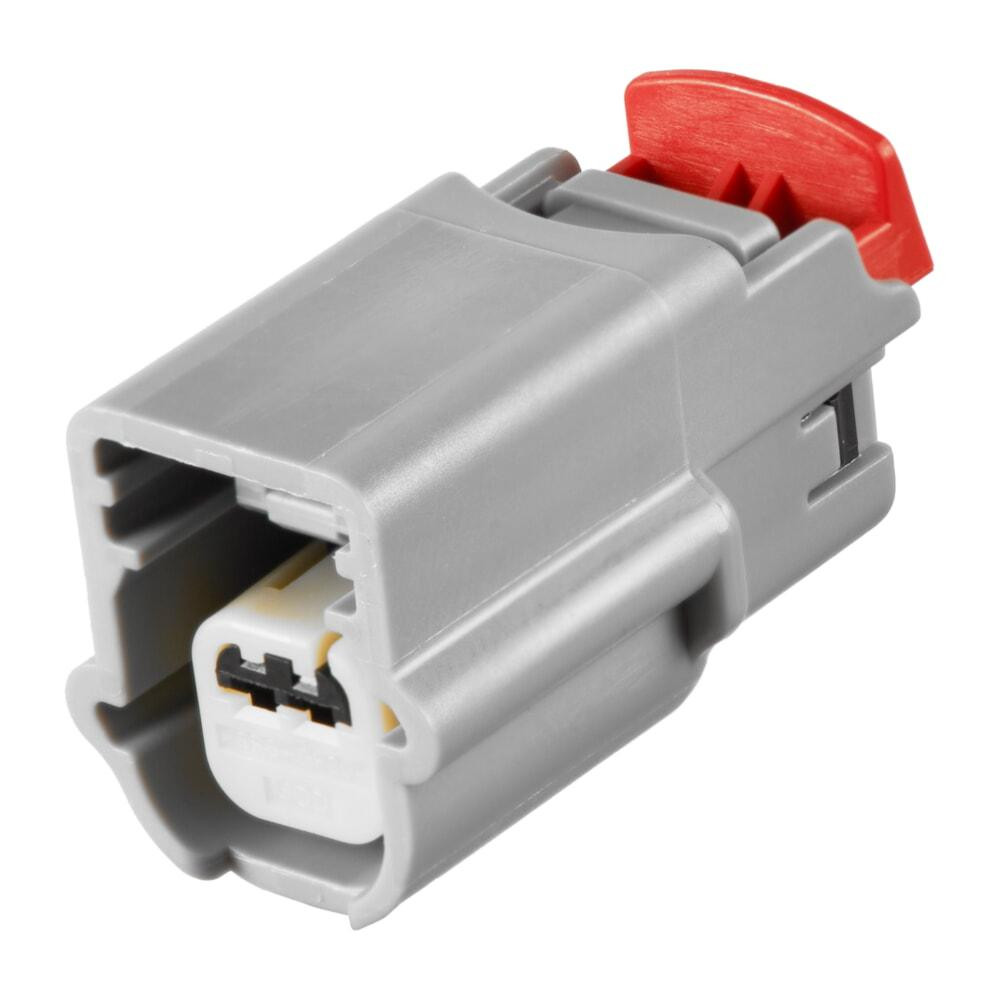 Роз'єм конектор 2-кон., Дат, Температури, Дат, Подушки Безопасности, Дат, Удара, Сірий, Ford Київ - фото 2