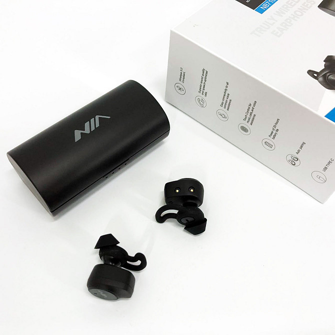 Арматурные беспроводные bluetooth наушники Bluetooth NIA NB710, Наушники с микрофоном BX-38 Львов - изображение 10