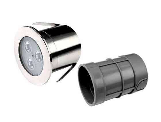 Прожектор светодиодный для бассейнов Aquaviva HJ-RC-SS75. 3LED 6 Вт RGB. с закладной Киев