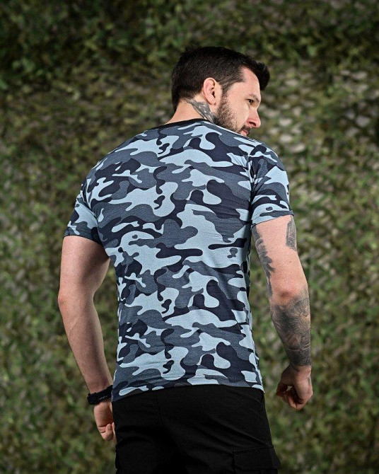 Хлопковая футболка sea kamo ДЛ6532 Одесса - изображение 3