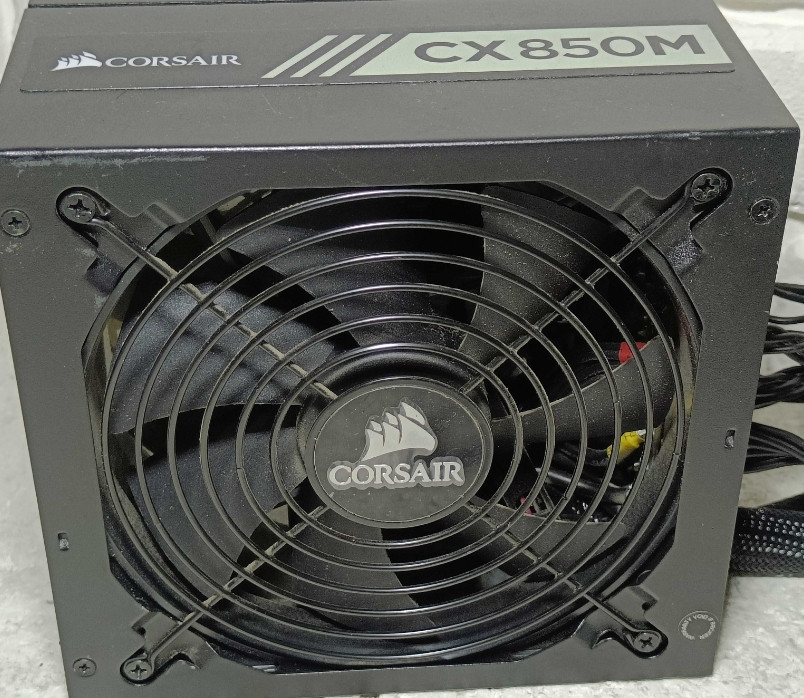 Блок живлення CORSAIR CX850M 80 PLUS Bronze 850W ЗАВОДСЬКА пломба. Харків - фото 6