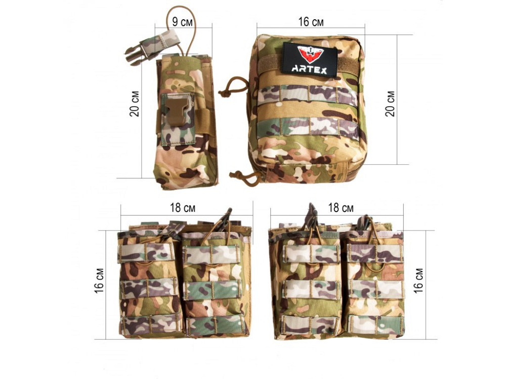 Тактичний розвантаження РПС розвантаження мультикам з підсумками Одеса - фото 19