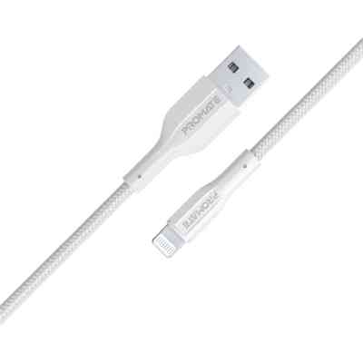 Дата кабель USB 2.0 AM to Lightning 2.0m 2A xCord-Ai200 white Promate (xcord-ai200.white) Винница