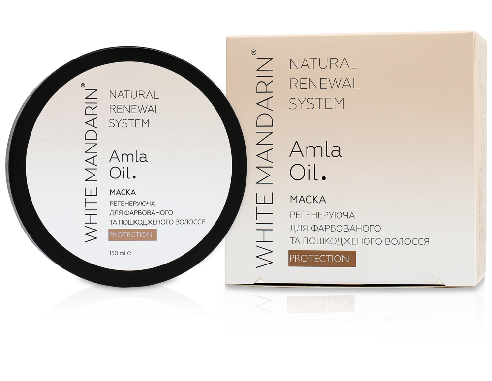 Регенерирующая маска для окрашенных и поврежденных волос PROTECTION White Mandarin 140 мл Киев - изображение 1