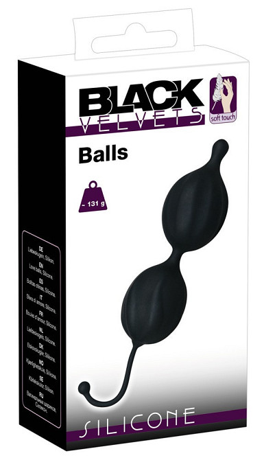 Вагинальные шарики Black Velvet Balls Sex Aura Киев - изображение 2