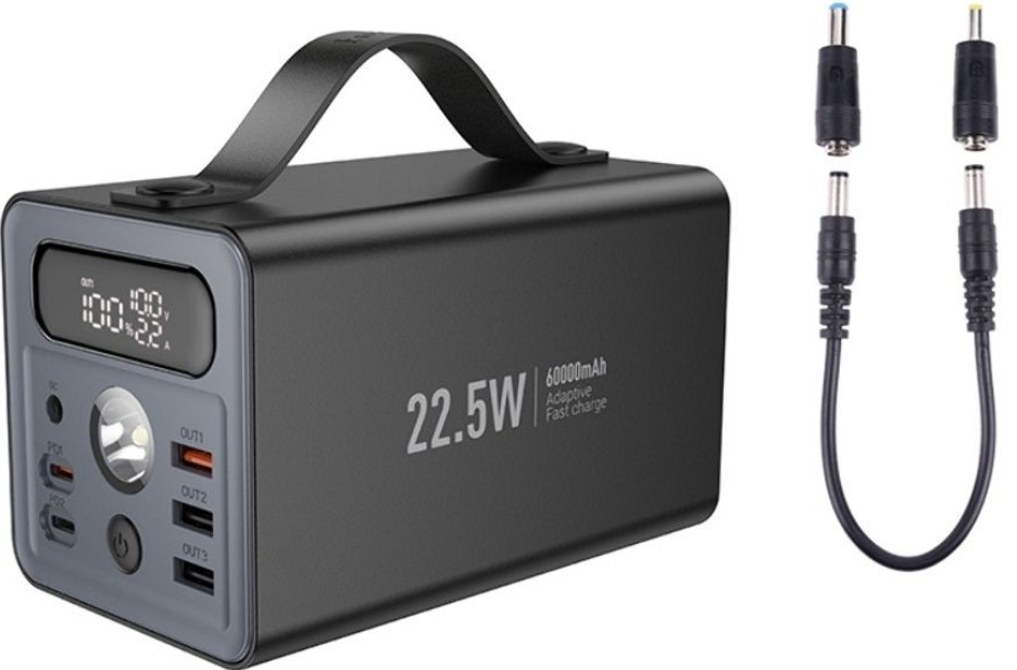 Зовнішній акумулятор (Powerbank) Hoco j138 60000mAh 22.5W з виходом DC12v (Повербанк) Київ - фото 5