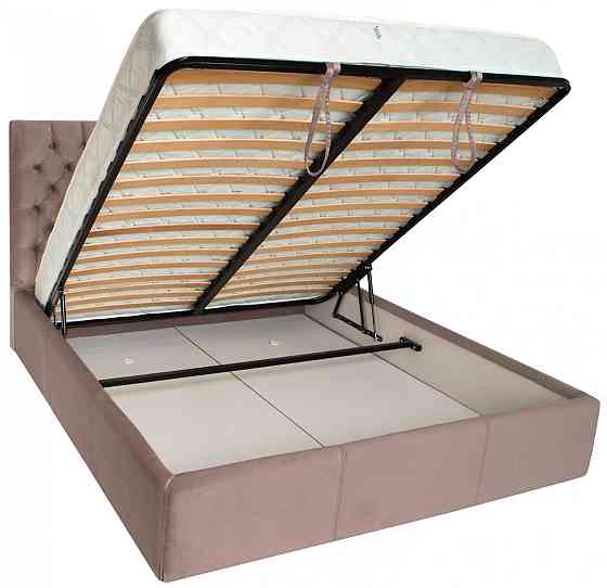 Кровать Cambridge VIP 120 х 200 см Missoni 021 С дополнительной металлической цельносварной рамой Темно-розовый Киев