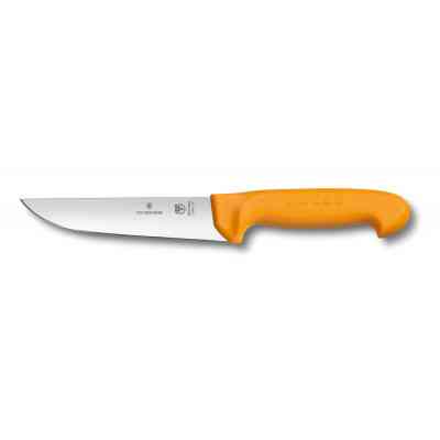 Кухонный нож Victorinox Swibo Butcher Wide 14см Yellow (5.8421.14) Винница