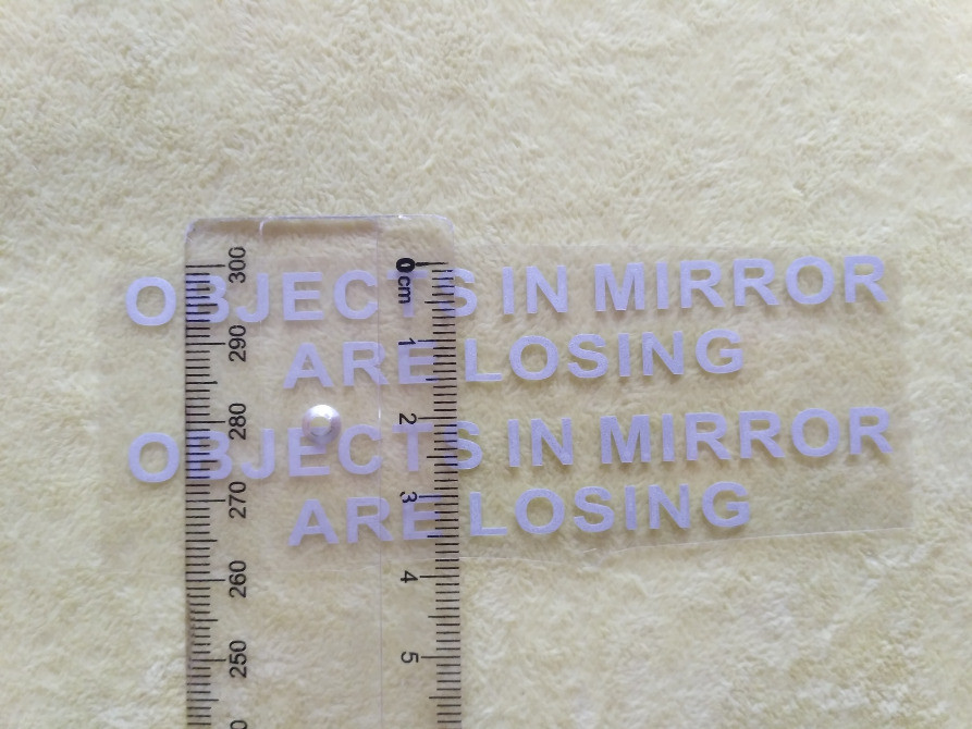 Наклейки на боковые зеркала заднего вида Белая све Киев - изображение 5