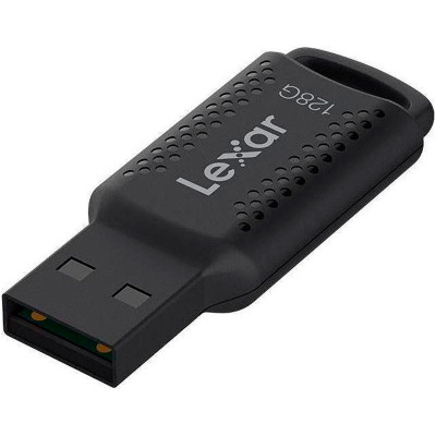 USB флеш накопичувач Lexar 128GB JumpDrive V400 Black USB 3.0 (LJDV400128G-BNBNG) Вінниця - фото 1