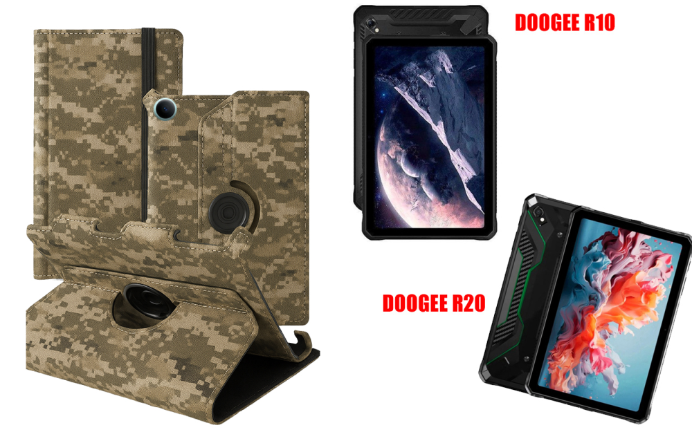 Чехол Spinner360 для планшета Doogee R10, цвет Klasika Хаки Киев - изображение 1