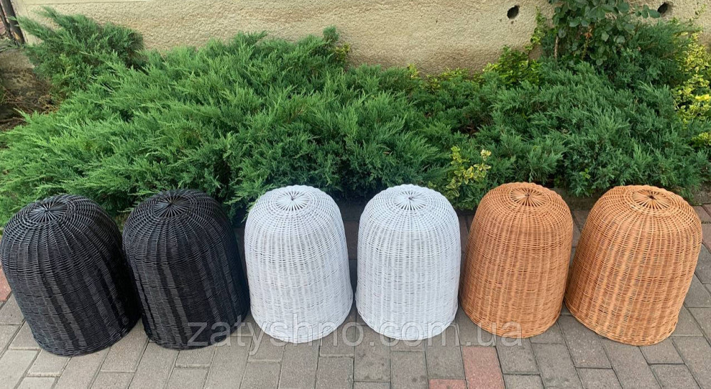 Люстра із лози плетена, ручної роботи Київ - фото 4