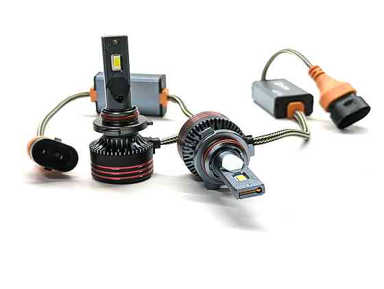 Комплект светодиодных ламп M8 PRO HB4 9006 (P22d) 55W Canbus 6000K 12000Lm 12/24V Харьков