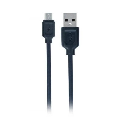 Дата кабель USB 2.0 AM to Micro 5P 1.0m 2.1A black XO (NB36-M-1-BK) Винница - изображение 1