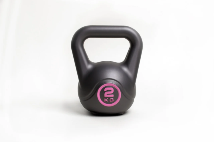 Гиря вінілова 2кг Гантелі, гирі, штанги та диски спортивна Київ - фото 1