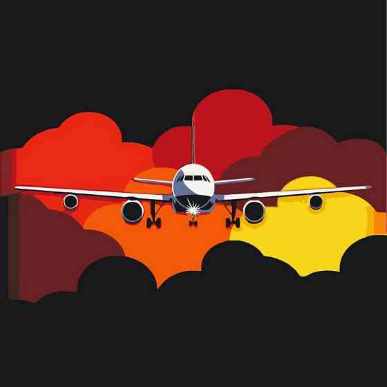 Картина за номерами "Бурхливий політ" 12502-AC 40x40 см Вінниця