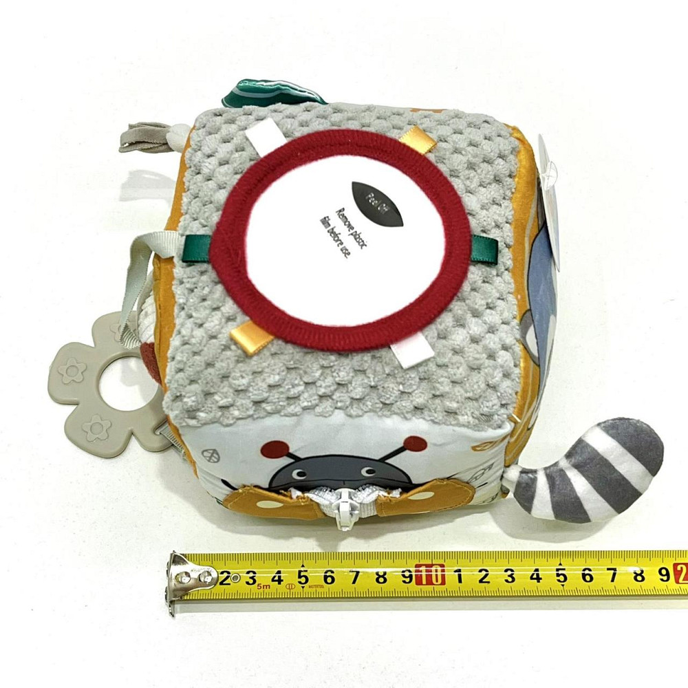 Брязкальце Limo Toy Бізикуб плюшеве (9393A) Чернігів - фото 3