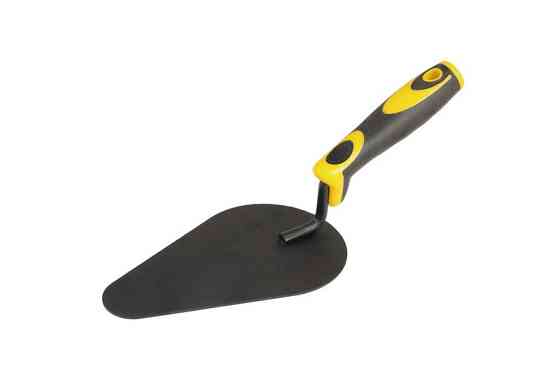 Кельма пічника MASTERTOOL фарбована з двокомпонентною ручкою 19-4222 Ровно