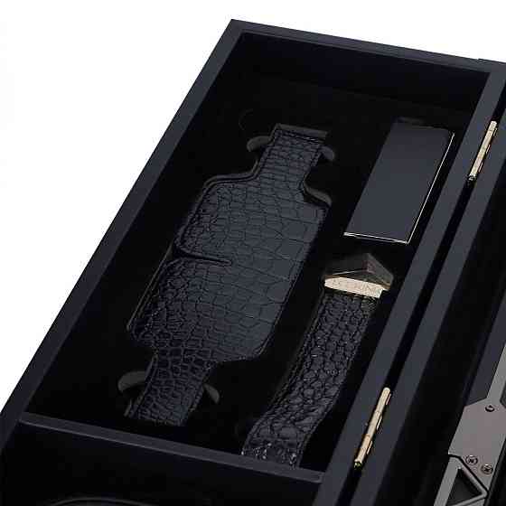 БДСМ-набор LOCKINK All-in-1 BDSM Play Kit - Crocodile Leather Sex Aura Киев