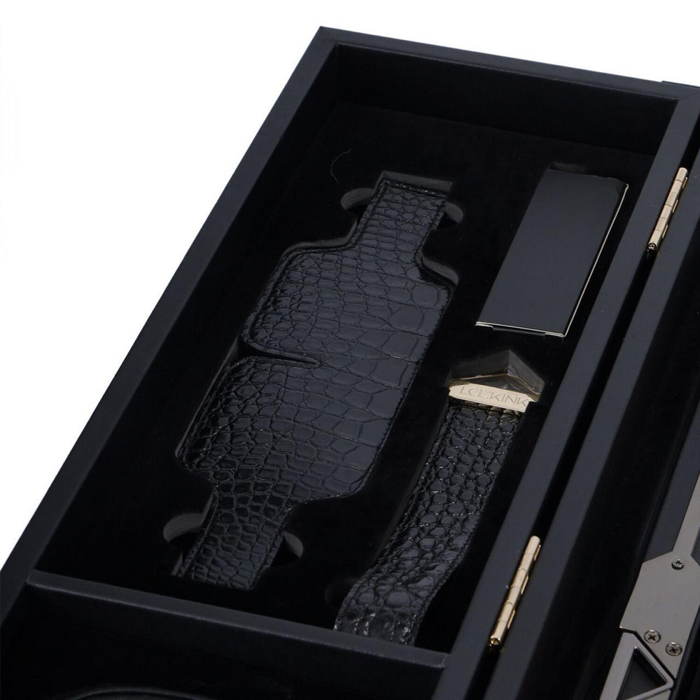 БДСМ-набор LOCKINK All-in-1 BDSM Play Kit - Crocodile Leather Sex Aura Киев - изображение 4