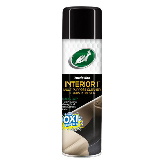 TURTLE WAX 52998 — Суха хімчистка для текстилю з нейтралізатором запахів INTERIOR 1, 500 мл | Очисник тканинної оббивки салону авт Ковель