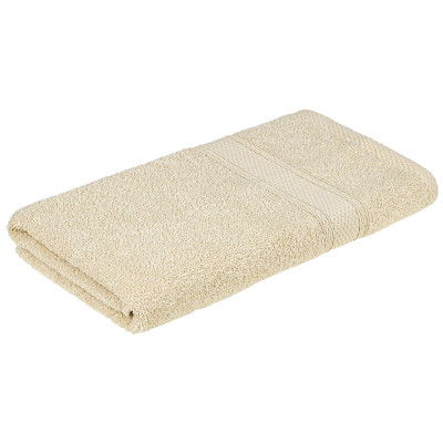 Рушник Home Line махровий бордюрний (кремовий) 400 гр/м2, 70х140 см (181821) Вінниця - фото 1