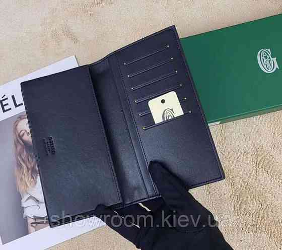 Чоловічий гаманець Goyard (099) Lux black Київ