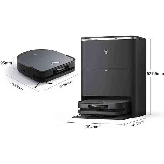 Робот-пилосос Ecovacs Deebot Ozmo X5 Pro Omni (DDX39) Black ( Black ) Харьков