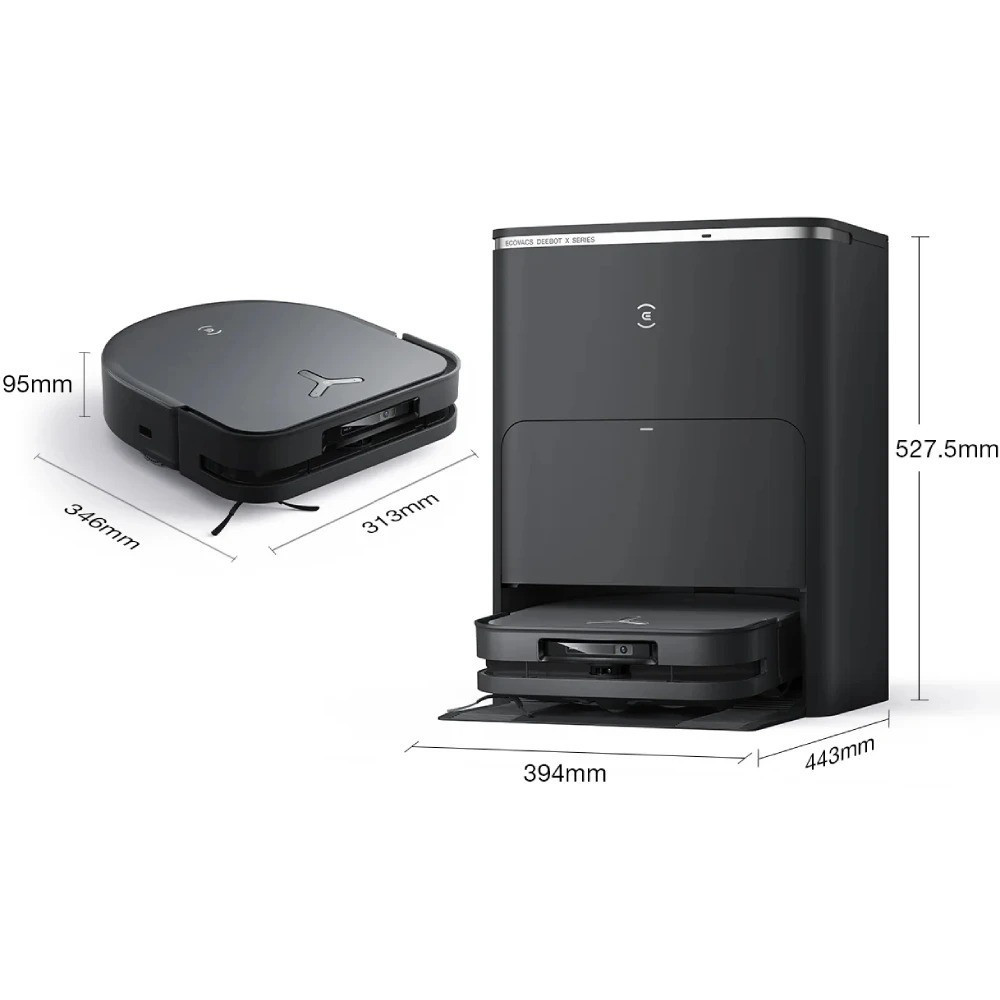 Робот-пилосос Ecovacs Deebot Ozmo X5 Pro Omni (DDX39) Black ( Black ) Харьков - изображение 2