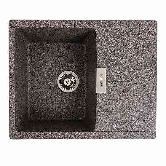 Гранитная мойка для кухни Platinum 6250 ZIRKONE матовый Микс Киев