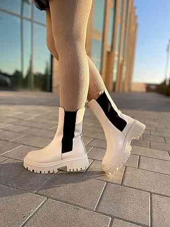 Gremmy Черевики жіночі GREMMY 607/1 бежеві (зима, шкіра натуральна) (4880) 40 Коломия