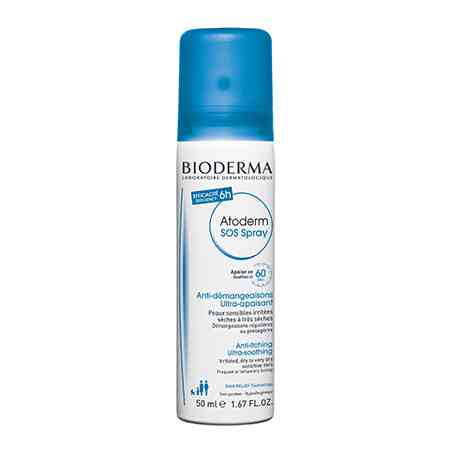 Биодерма Атодерм SOS спрей Bioderma Atoderm SOS spray 50 мл Днепр