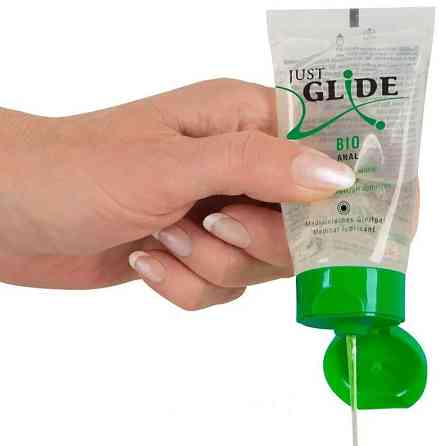 Анальная органическая смазка на водной основе - Just Glide Bio Anal, 50 ml Sex Aura Киев