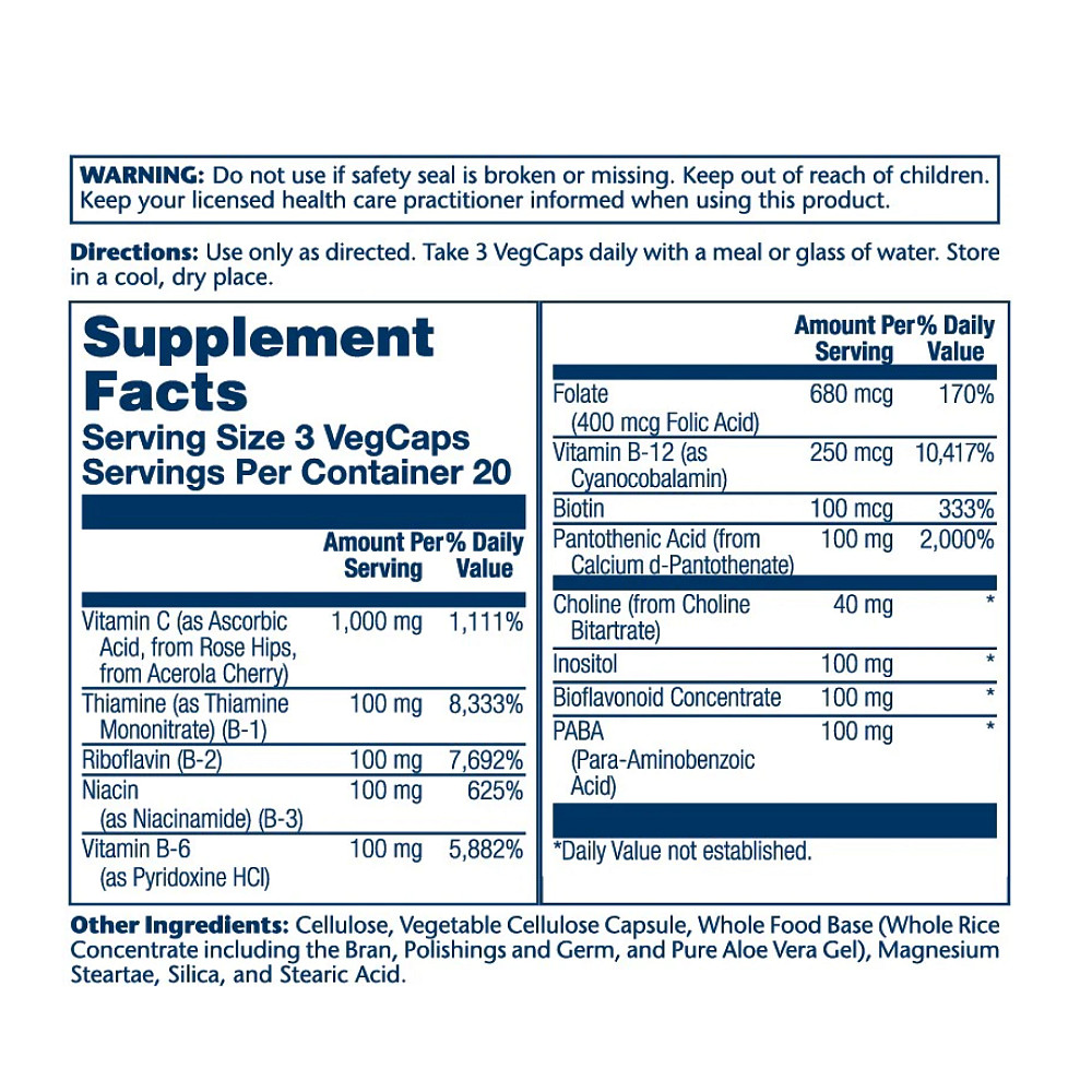 Mega Vitamin B-Stress - 60 vcaps Луцьк - фото 2