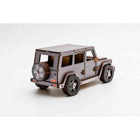 Дерев'яний 3D конструктор "Gelandewagen" Puz-26914, 109 деталей Вінниця