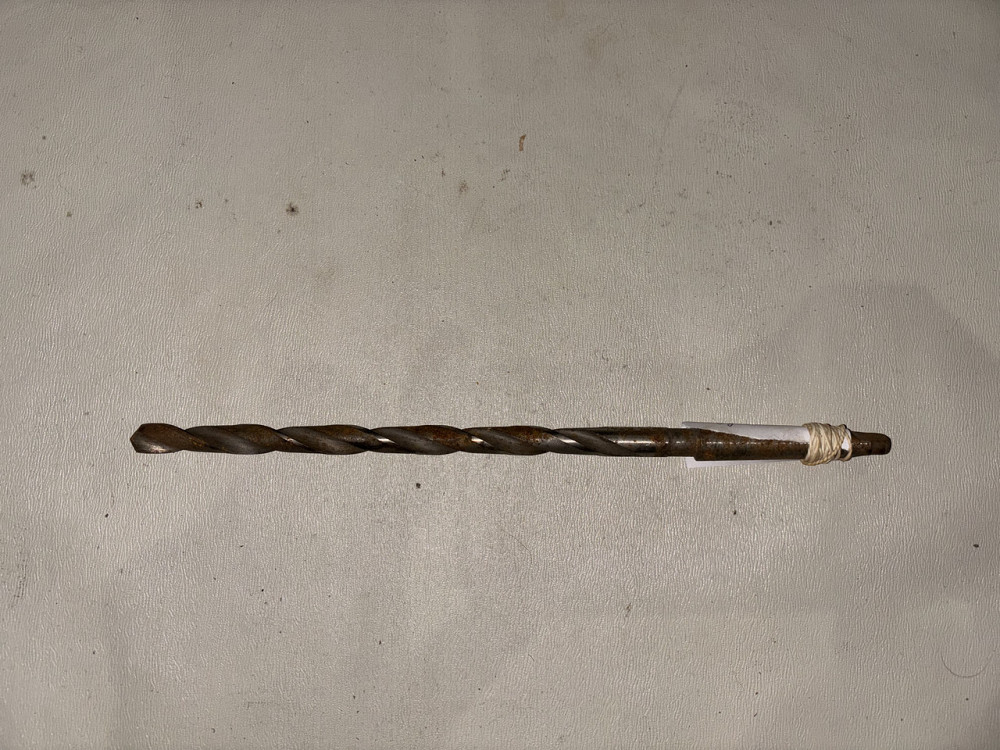 Сверло с коническим хвостовиком (удлиненное) 10.0 мм. Р6М5. СССР. Харьков - изображение 1