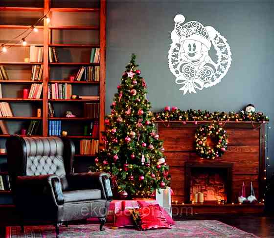 Декоративное настенное Панно «Микки Маус», Декор на стену Киев