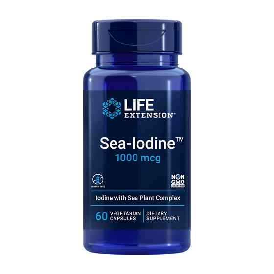 Sea - Iodine 1000 mcg (60 veg caps) Луцк
