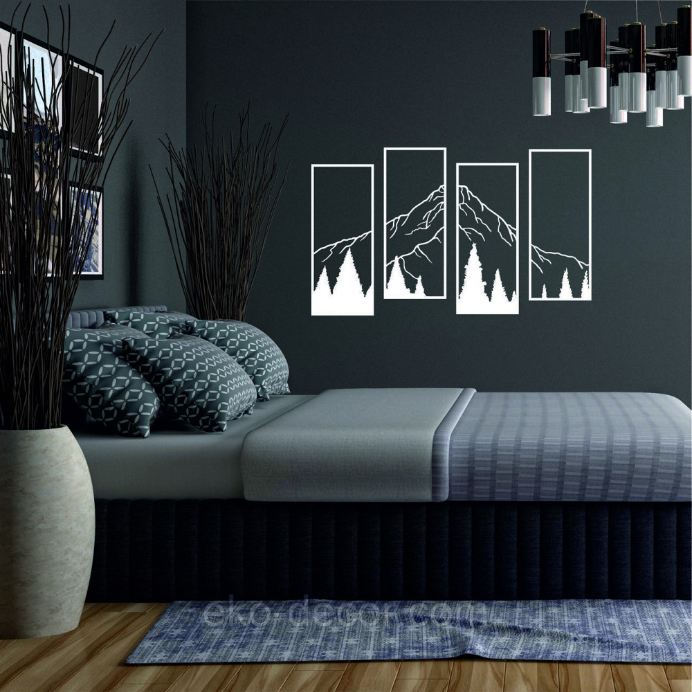 Декоративне настінне Панно «Гори», Декор на стіну Київ - фото 7