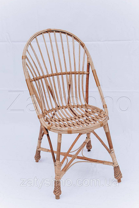 Крісло балконне плетене Київ - фото 1