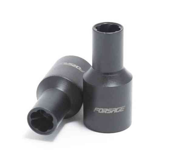 Головка-екстрактор для пошкоджених болтів/гайок 14ммх50мм, 1/2", на пластиковому тримачі Одеса