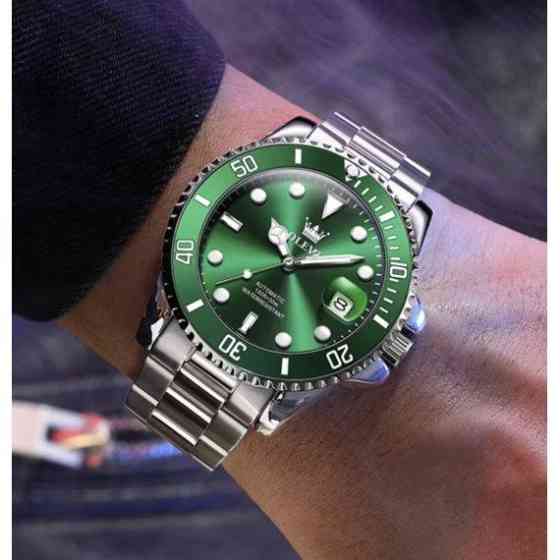 Мужские наручные часы Poedagar Olevs (Серебристые) Киев